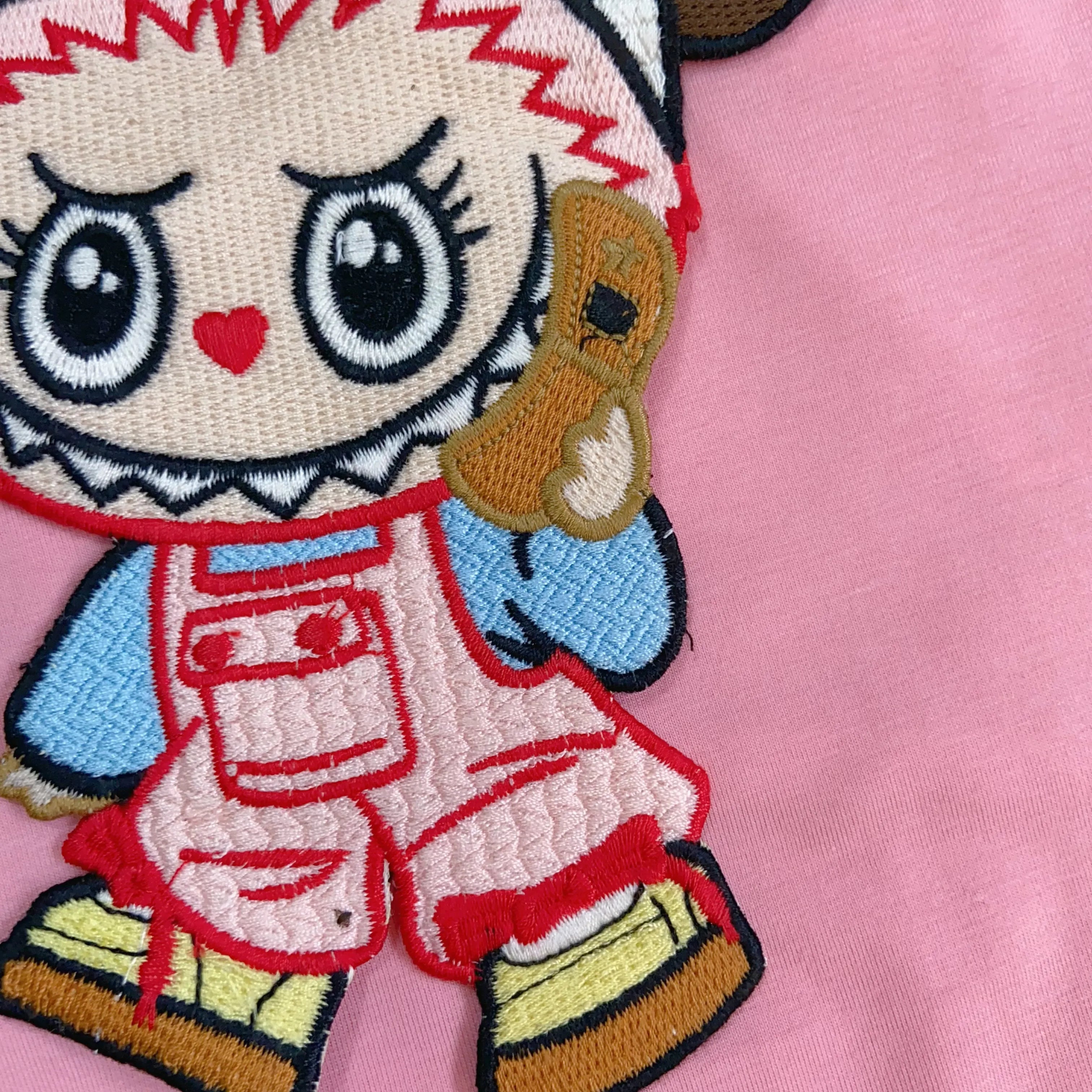 Free Shipping Labubu Pets Vests Designer Clothes Cotton Embroidered Dog Vest T-Shirt Fashion Cartoon Pattern Summer Pet T Shirts Soft Breathable Puppy Sweatshirt