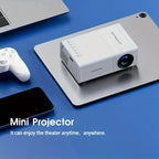 Portable 1080P Mini Projector for Home & Outdoor