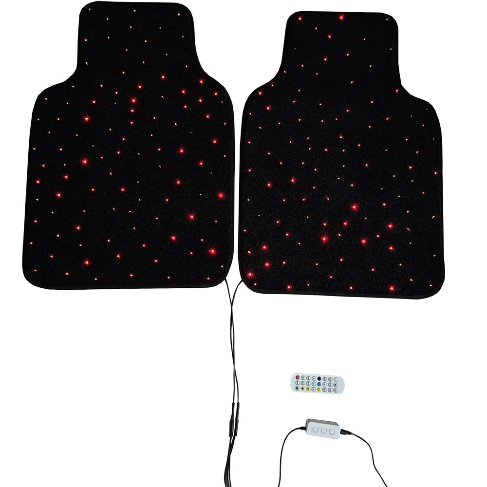 Fiber Optic Star Light Car Mats – Waterproof & App Controlled