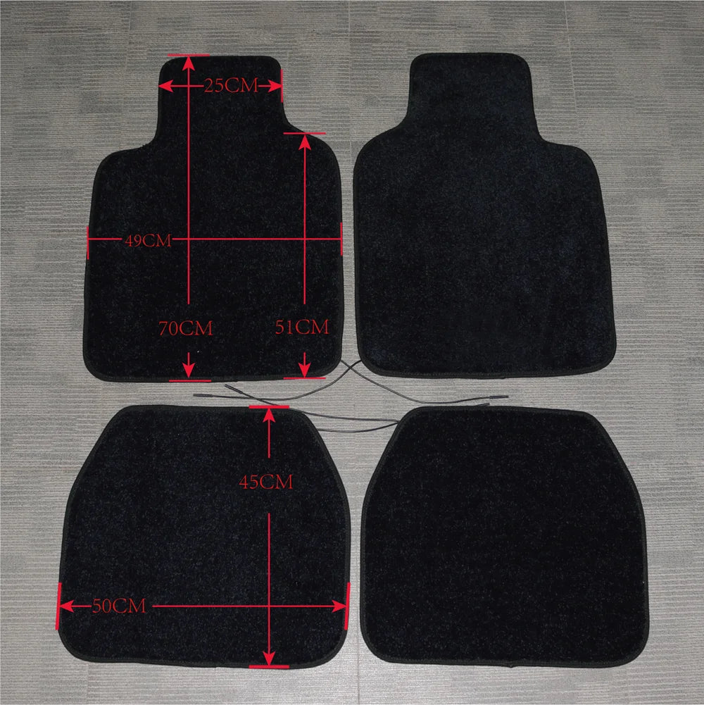 Fiber Optic Star Light Car Mats – Waterproof & App Controlled