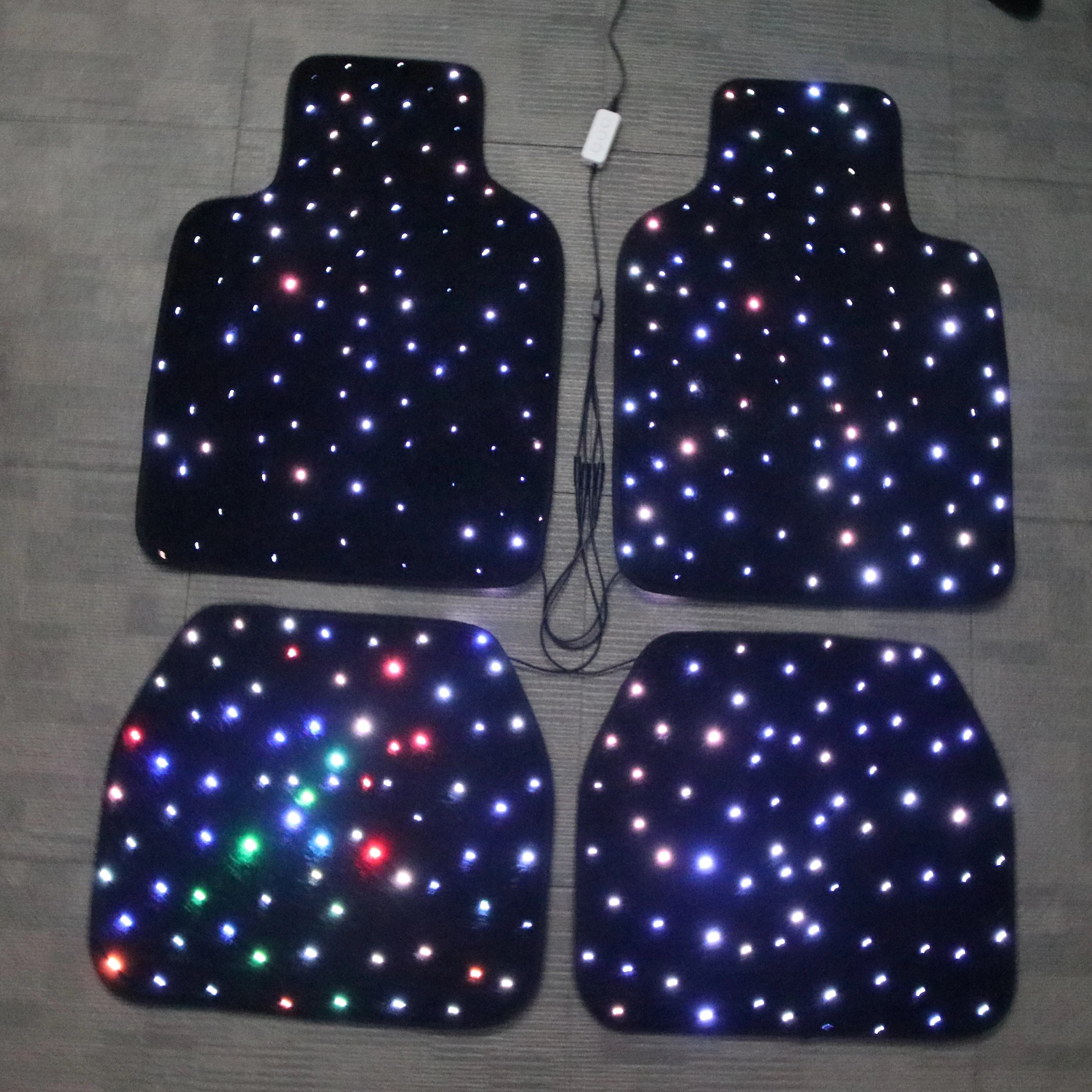 Fiber Optic Star Light Car Mats – Waterproof & App Controlled