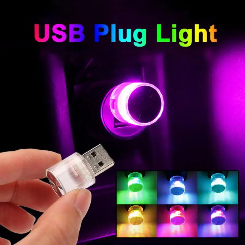 USB Mini LED Car Interior Atmosphere Light