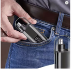 USB Rechargeable Nose & Ear Hair Trimmer – Portable Compact Design