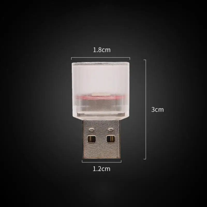 USB Mini LED Car Interior Atmosphere Light