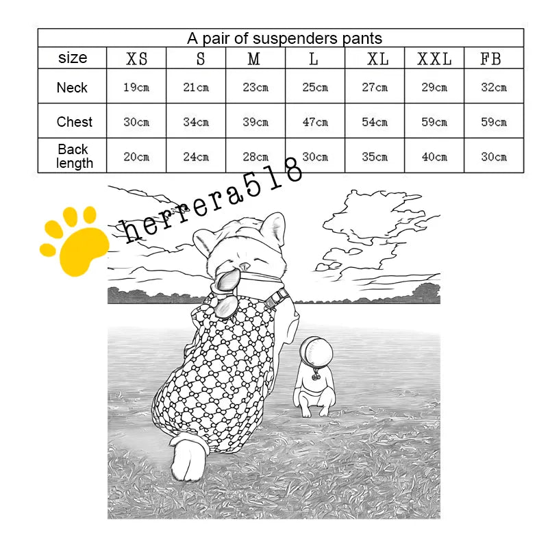 Free Shipping Labubu Pets Vests Designer Clothes Cotton Embroidered Dog Vest T-Shirt Fashion Cartoon Pattern Summer Pet T Shirts Soft Breathable Puppy Sweatshirt